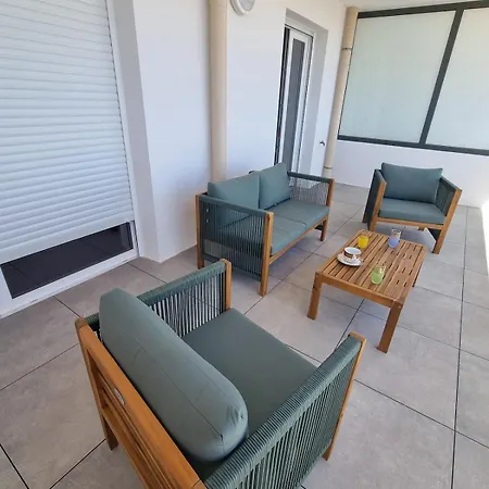 아파트 Napoland Beau T2 Avec Grande Terrasse Et Garage 아작시오